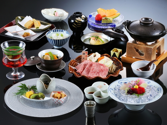 【夕朝お部屋食確約】〜瑞苑会席〜　はじめての方におすすめのプラン