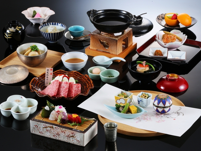 【夕朝お部屋食確約】〜瑞苑会席〜　はじめての方におすすめのプラン