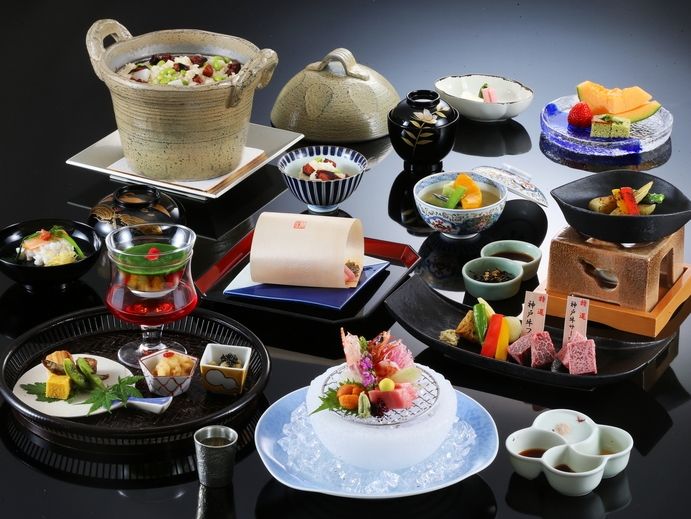【夕朝お部屋食確約】〜少量美味〜量をひかえ、素材にこだわプラン