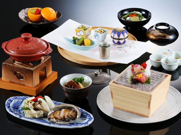 【夕朝お部屋食確約】〜少量美味〜量をひかえ、素材にこだわプラン