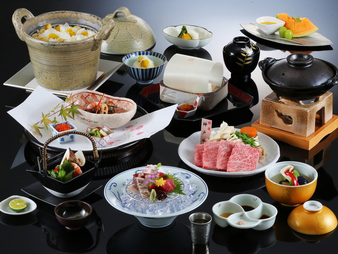 【ひょうご再発見】【個室ダイニング】〜辛夷会席〜　瑞苑会席をグレードアップ。