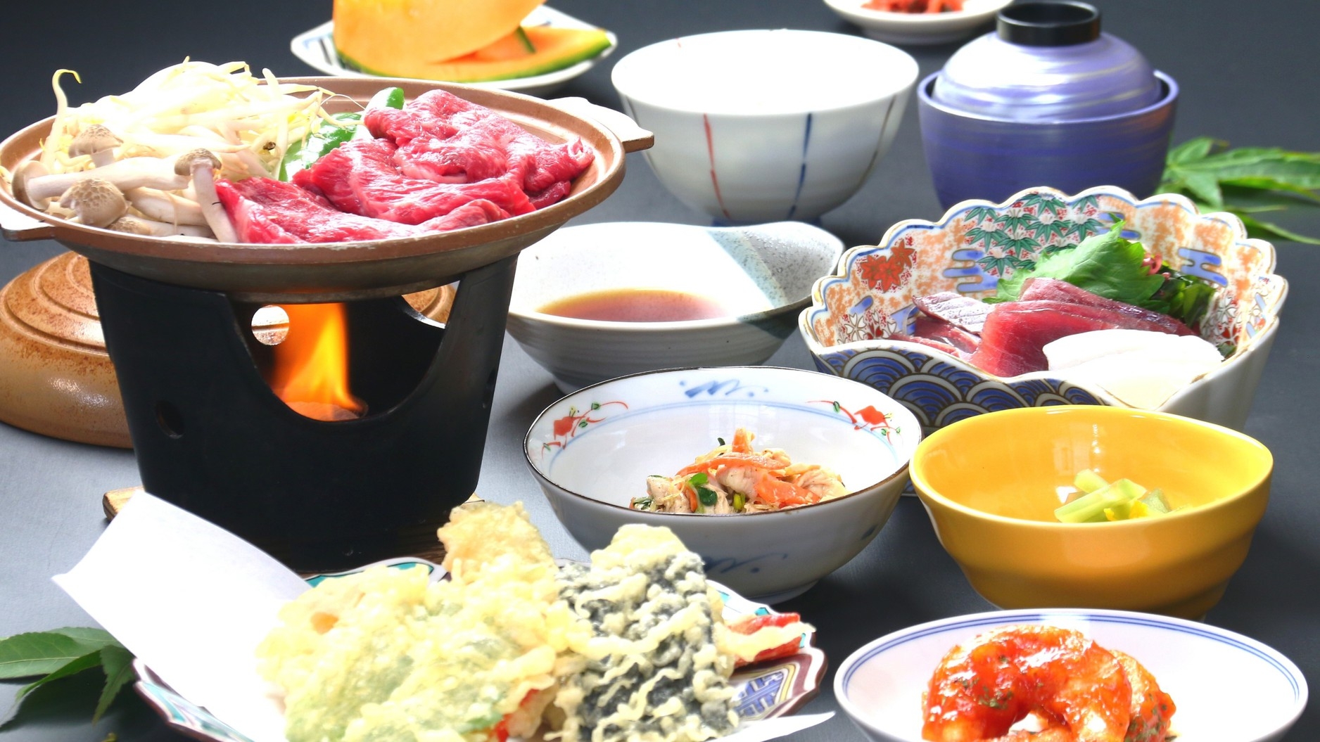 【リーズナブル】価格重視の方にオススメ◆夕食は国産牛の陶板焼きを中心とした和会席♪