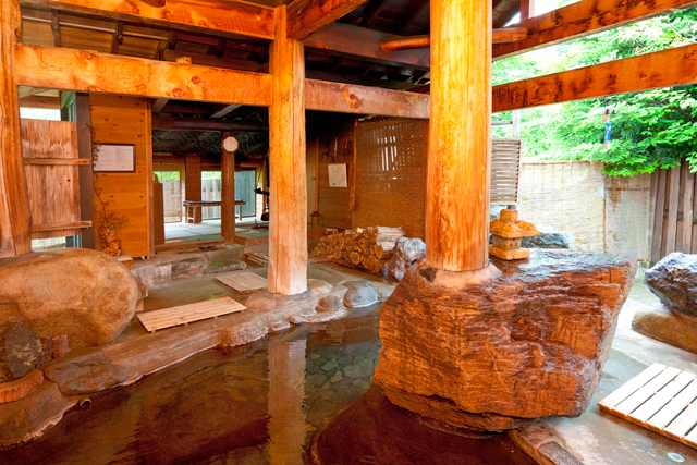 源泉かけ流し貸切露天風呂