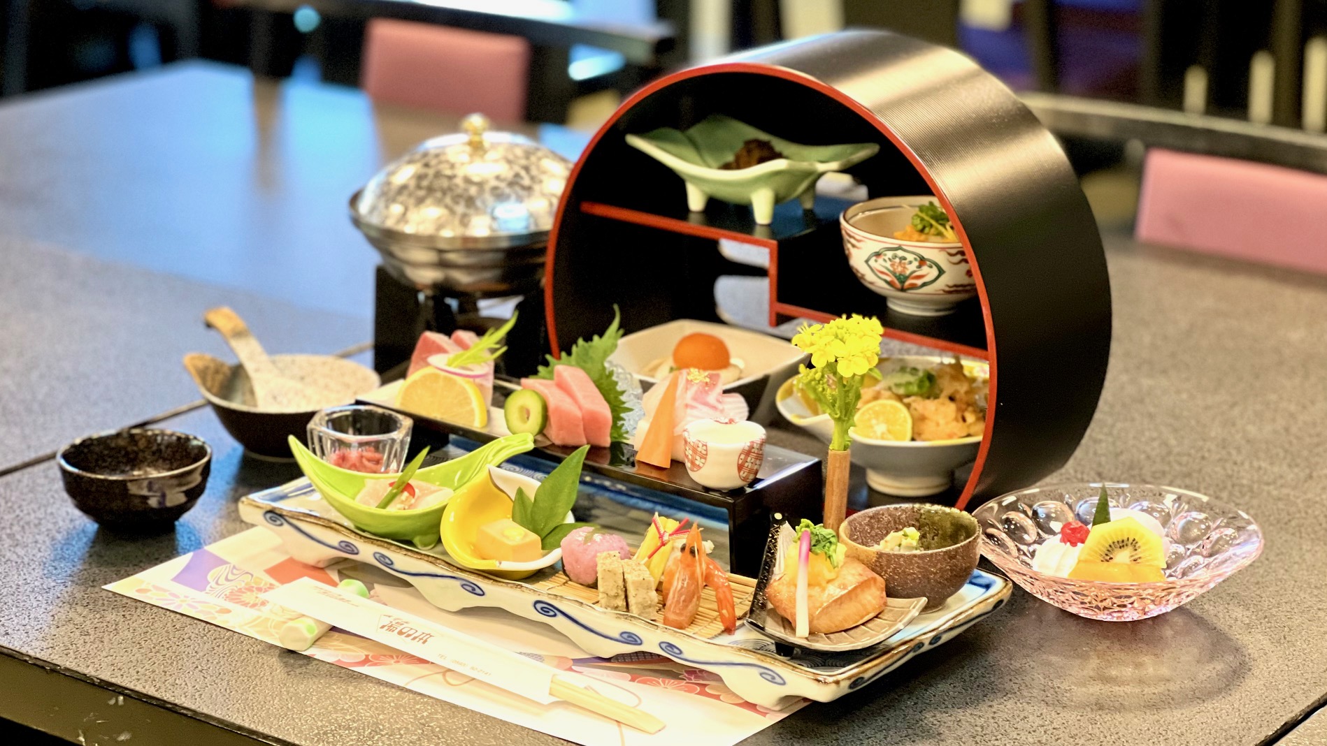 お食事処　会席料理一例