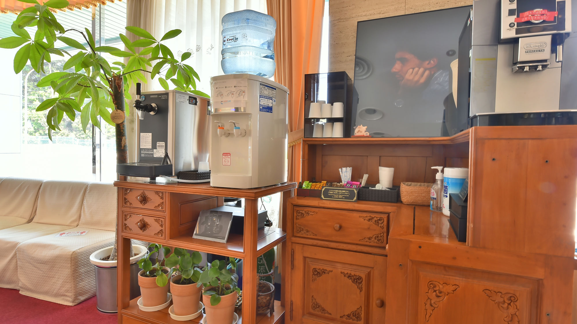 フリードリンクバー:ご自由にお召し上がりください♪