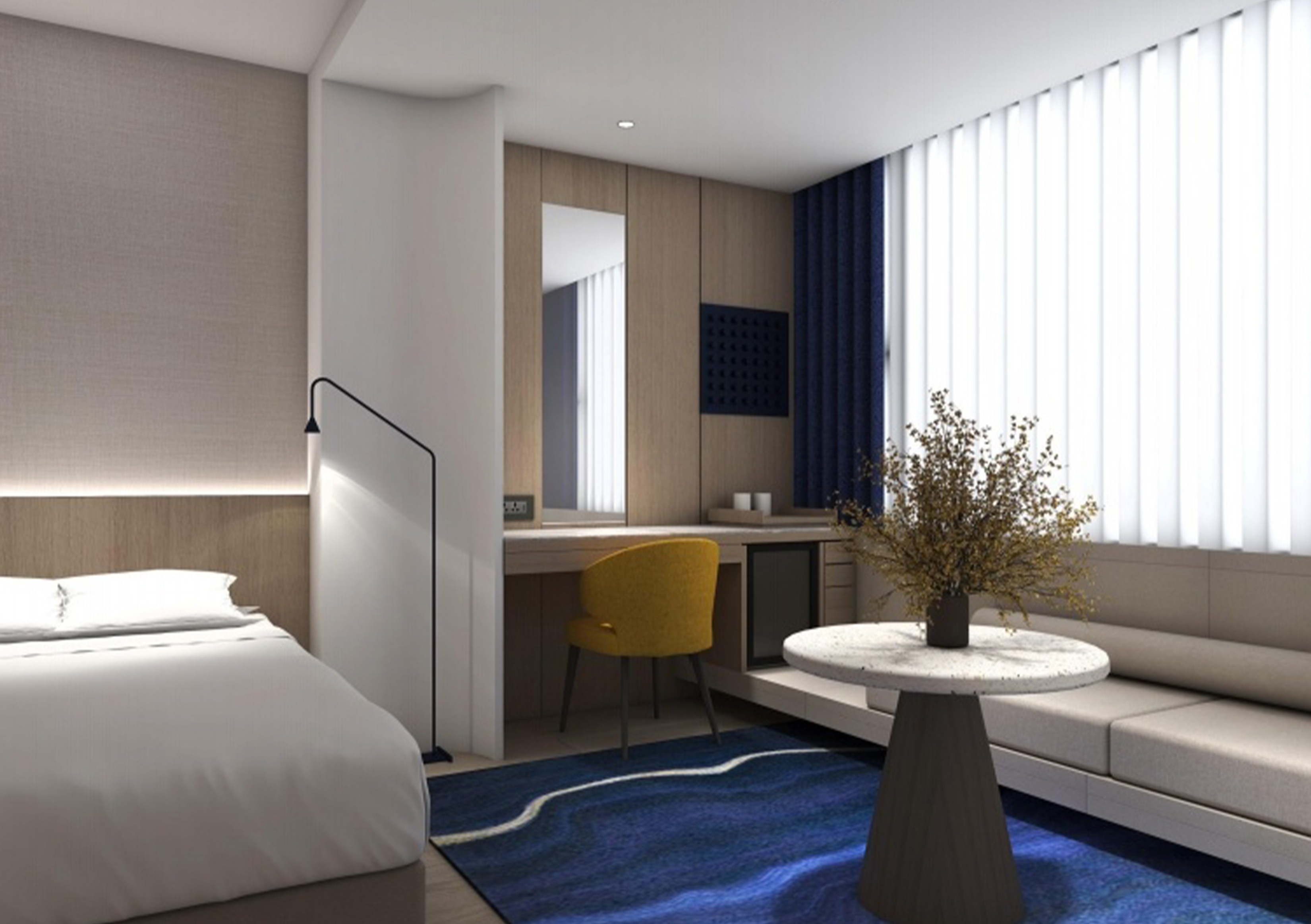 シグネチャーツイン(こちらの写真はイメージです。 実際の客室と異なる場合がございます。)