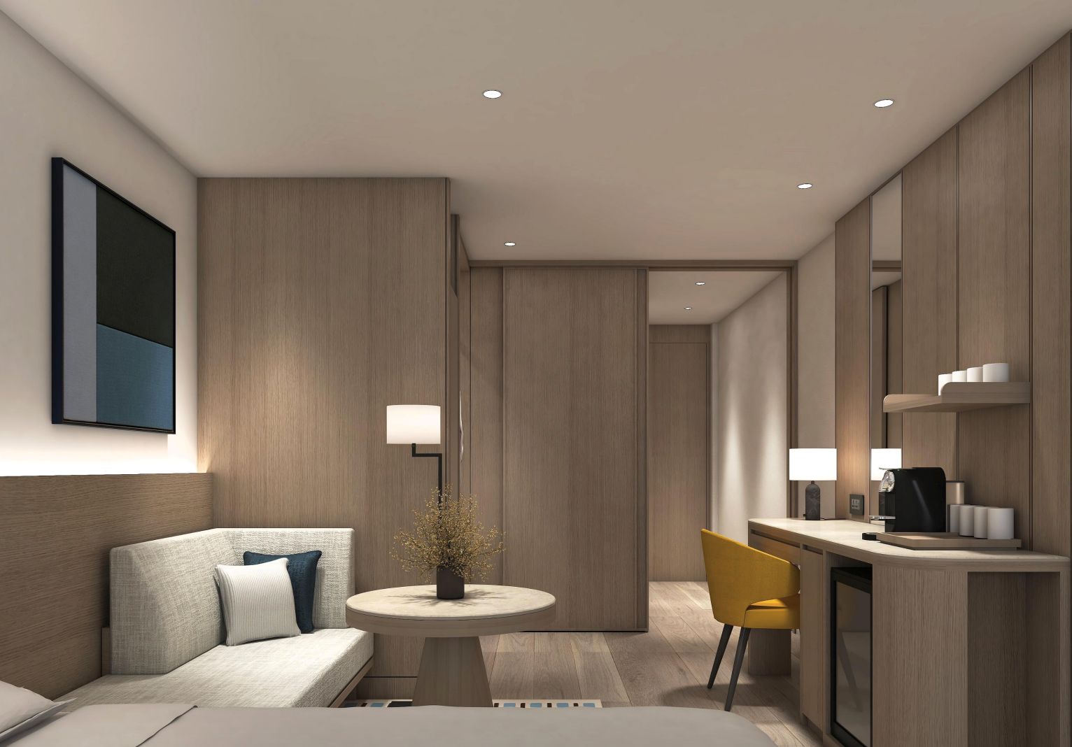 シグネチャーファミリーツイン(こちらの写真はイメージです。 実際の客室と異なる場合がございます。)