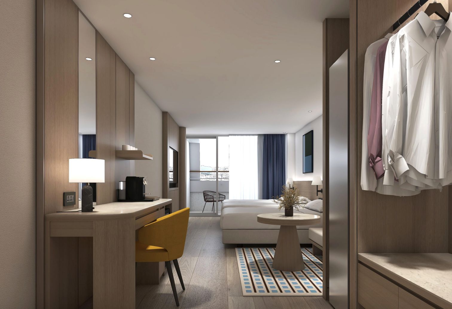 シグネチャーファミリーツイン(こちらの写真はイメージです。 実際の客室と異なる場合がございます。)