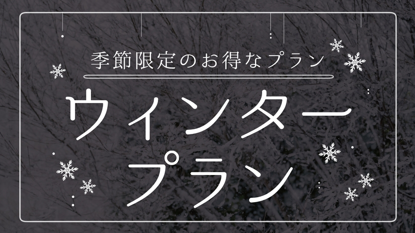  【1日15室限定】ウインタープラン＜素泊＞