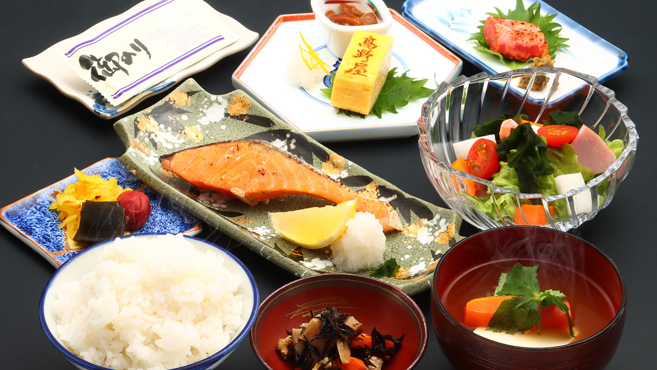 【朝食付き】1日の始まりは魚沼産コシヒカリと手作り朝食で元気♪