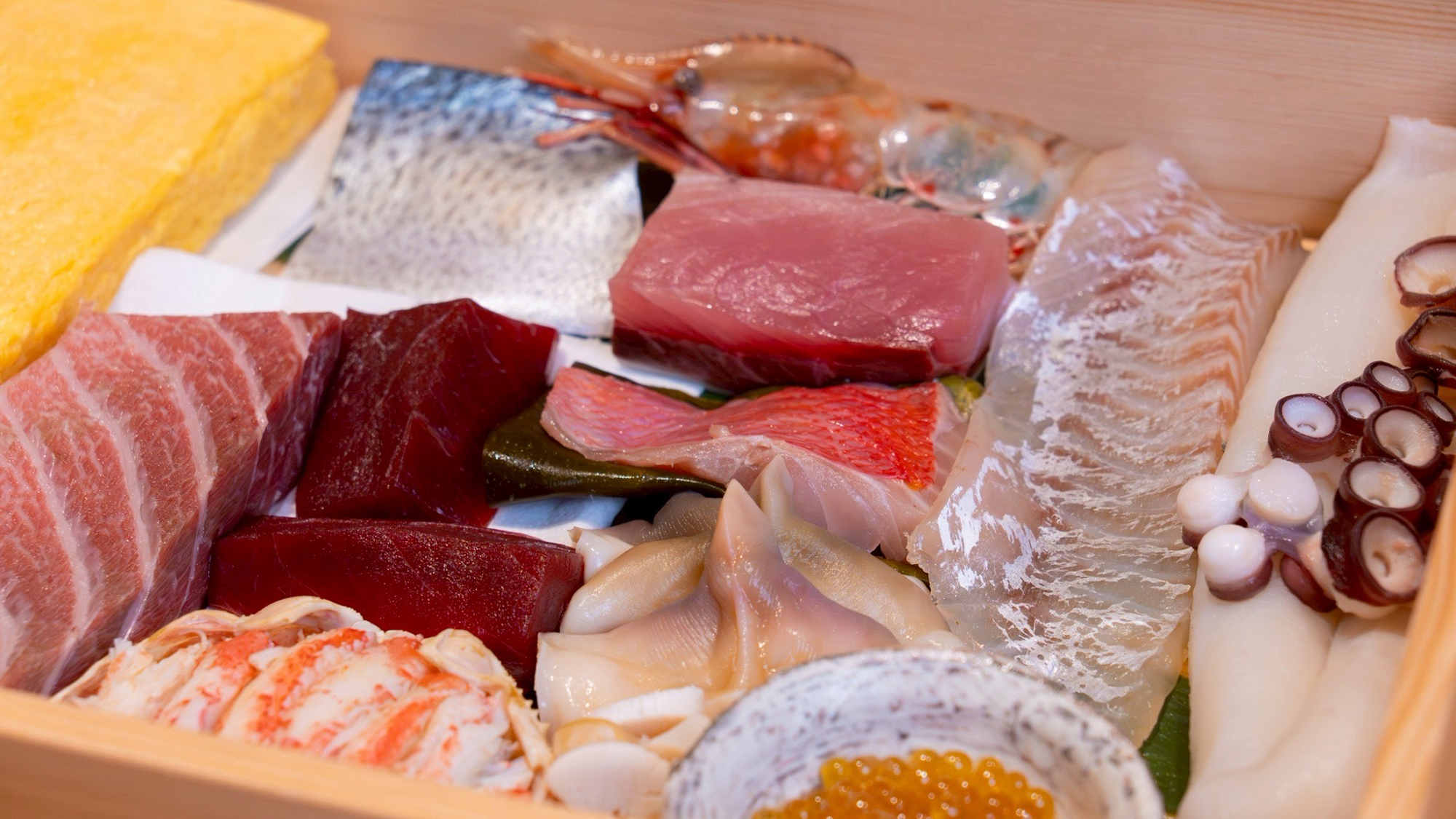 【割烹きょうへい】「眞叶コース」日本海を中心に水揚げされたばかりの新鮮な魚介を料理長が厳選。