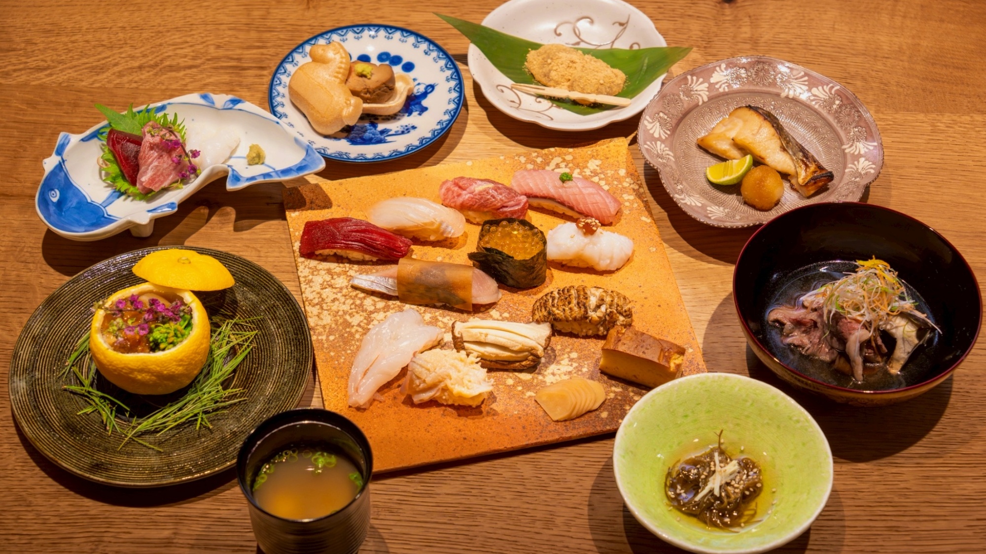 【割烹きょうへい】「眞叶コース」新潟の恵を贅沢に味わう　鮨プラン