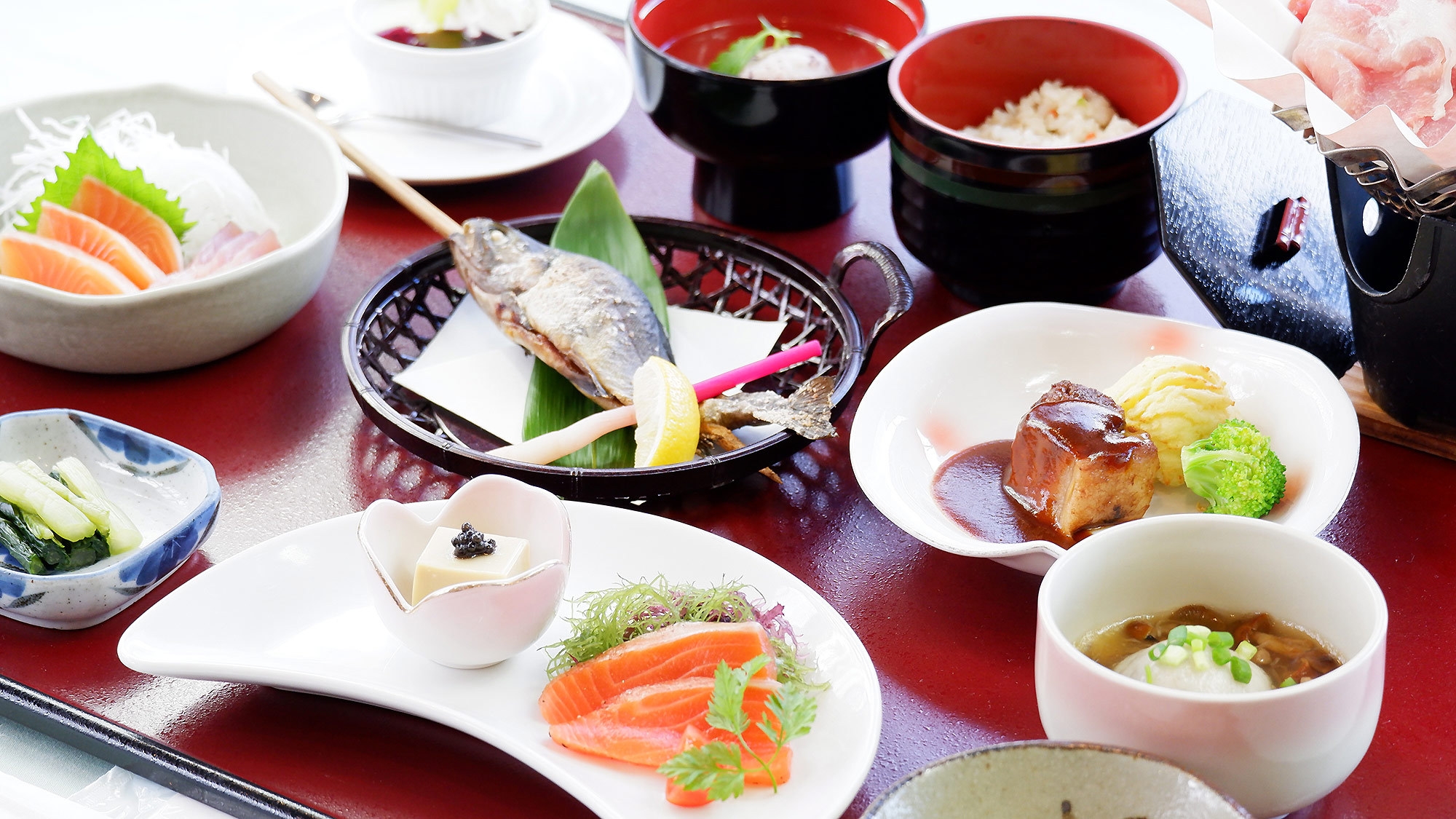 【春SALE】【1泊2食】ペット同宿★大切なペットを連れて豊かな自然がひろがる黒姫高原へ！