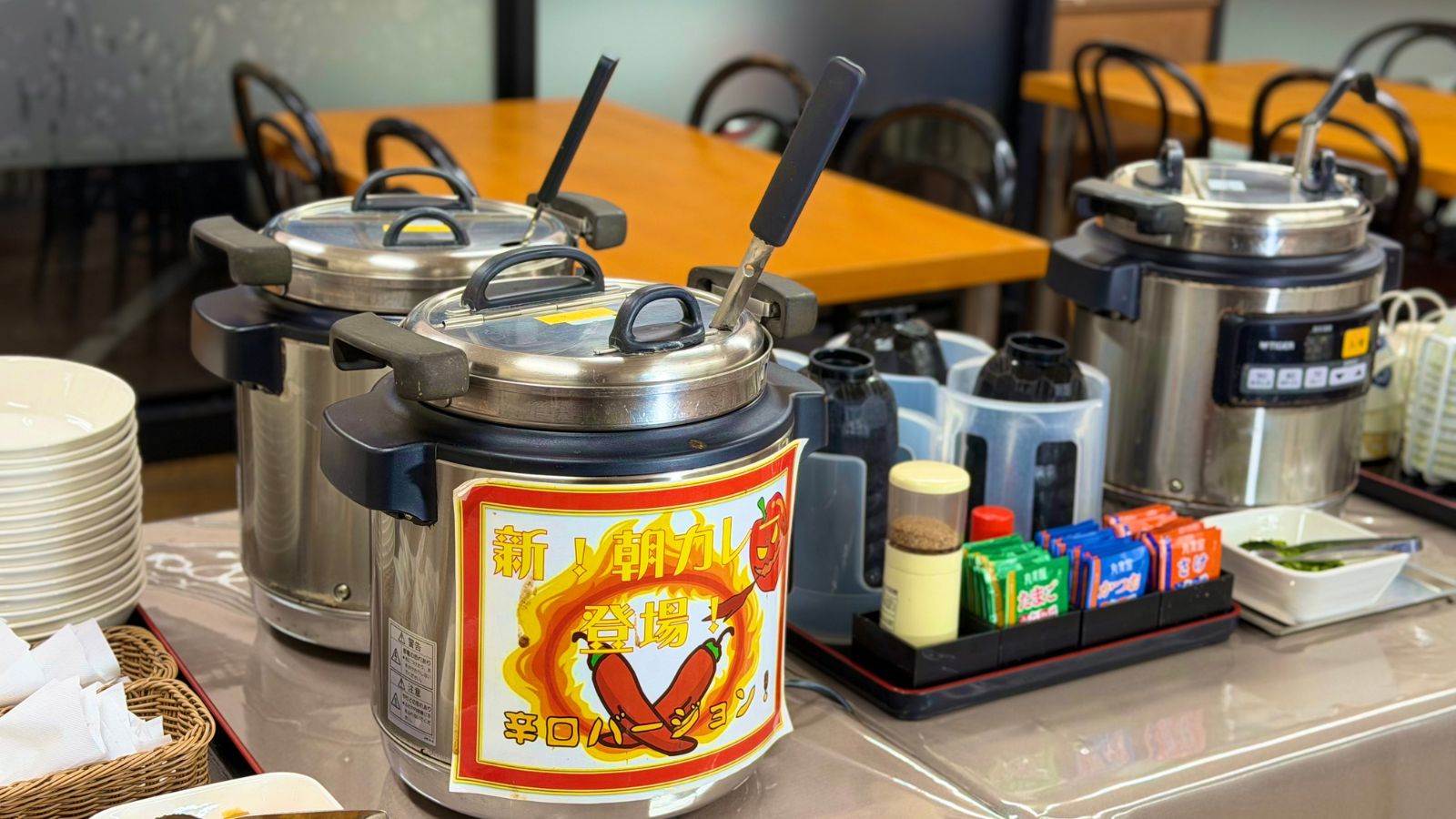 【朝食バイキング】