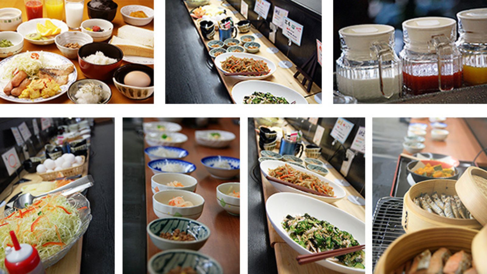 06：45～09：00の朝食（コロナ禍対策対応中）