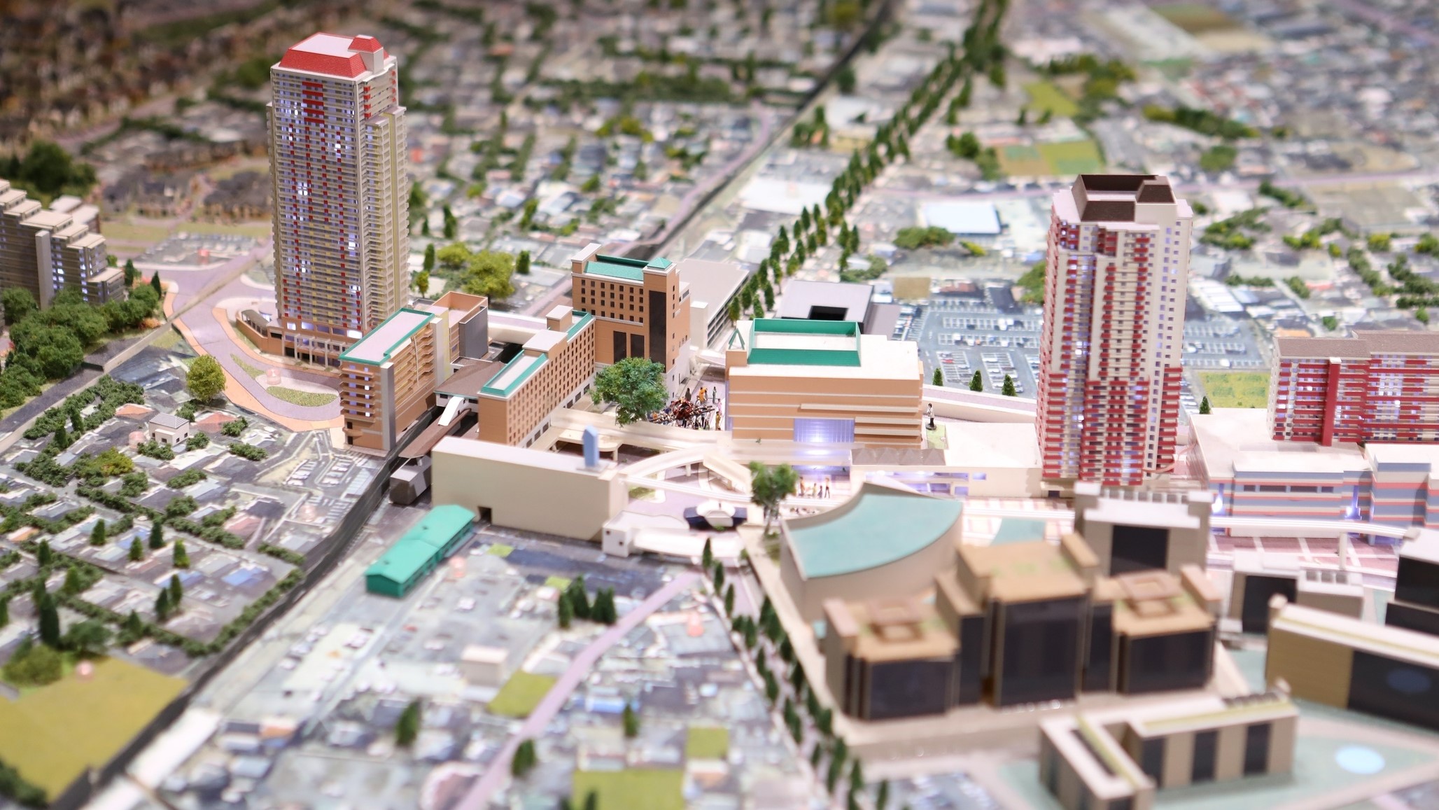 ユーカリが丘のジオラマ