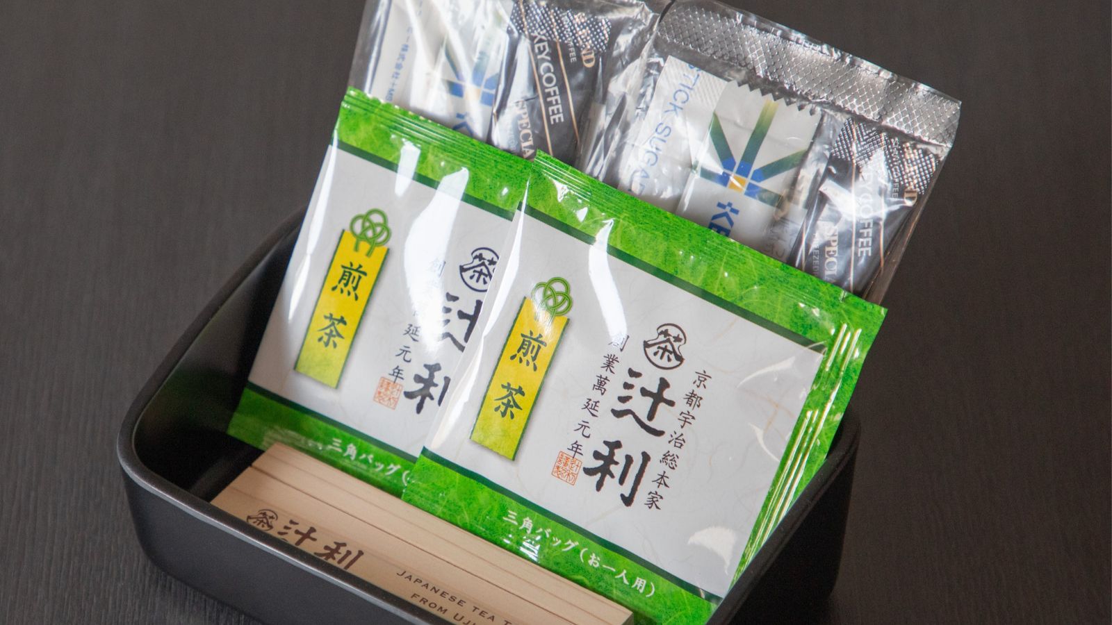 客室アメニティーコーヒー＆お茶