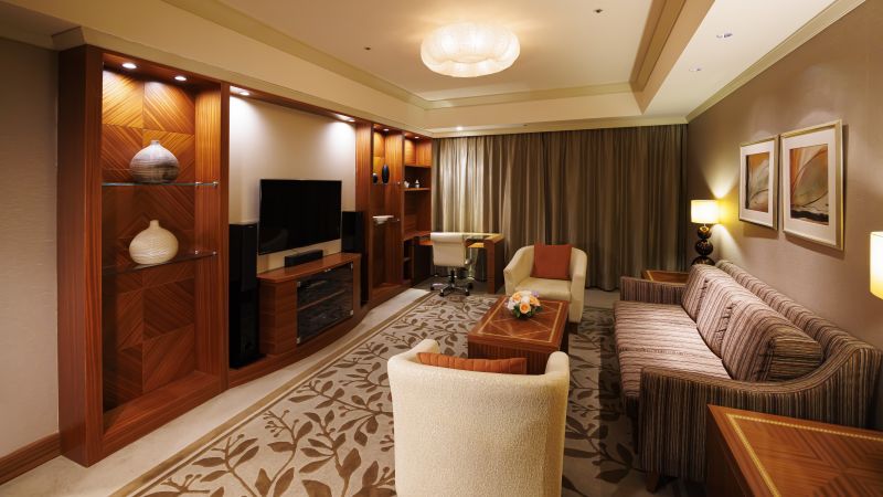 【コーナースイート（リビング）】