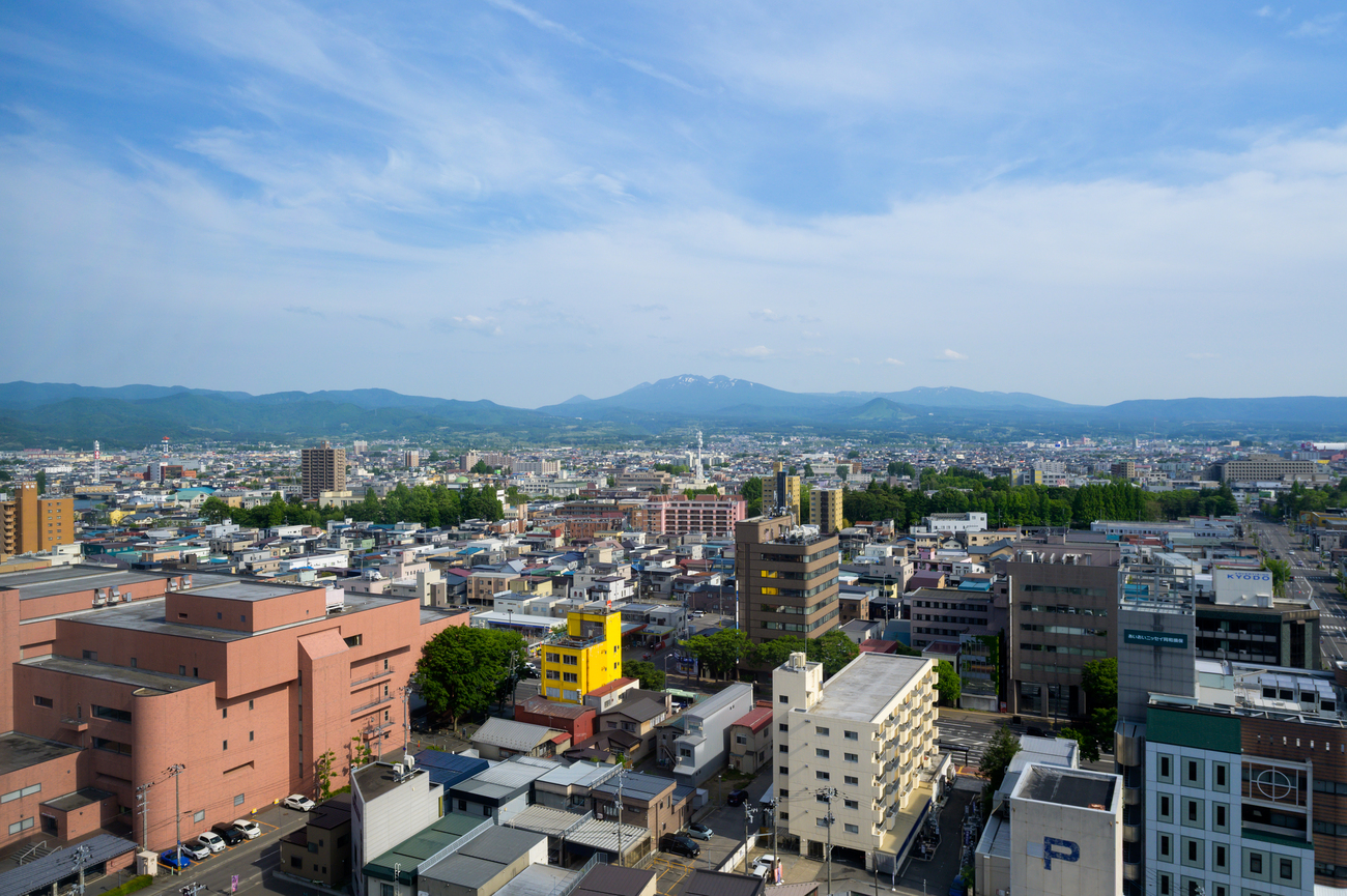 ホテルからの景色
