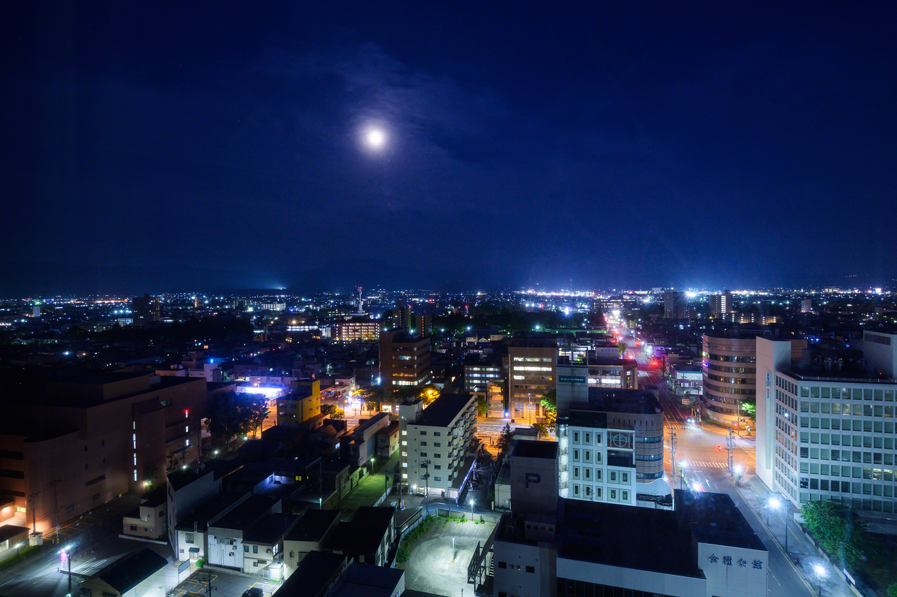 ホテルからの景色