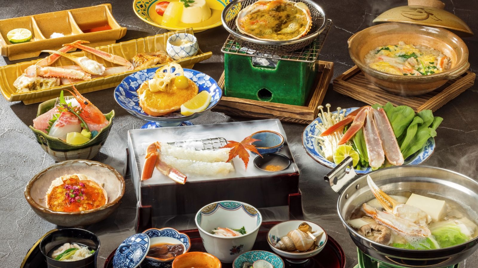 【冬の味覚を堪能】蟹づくしの極上会席で味わう美食旅（2食付）