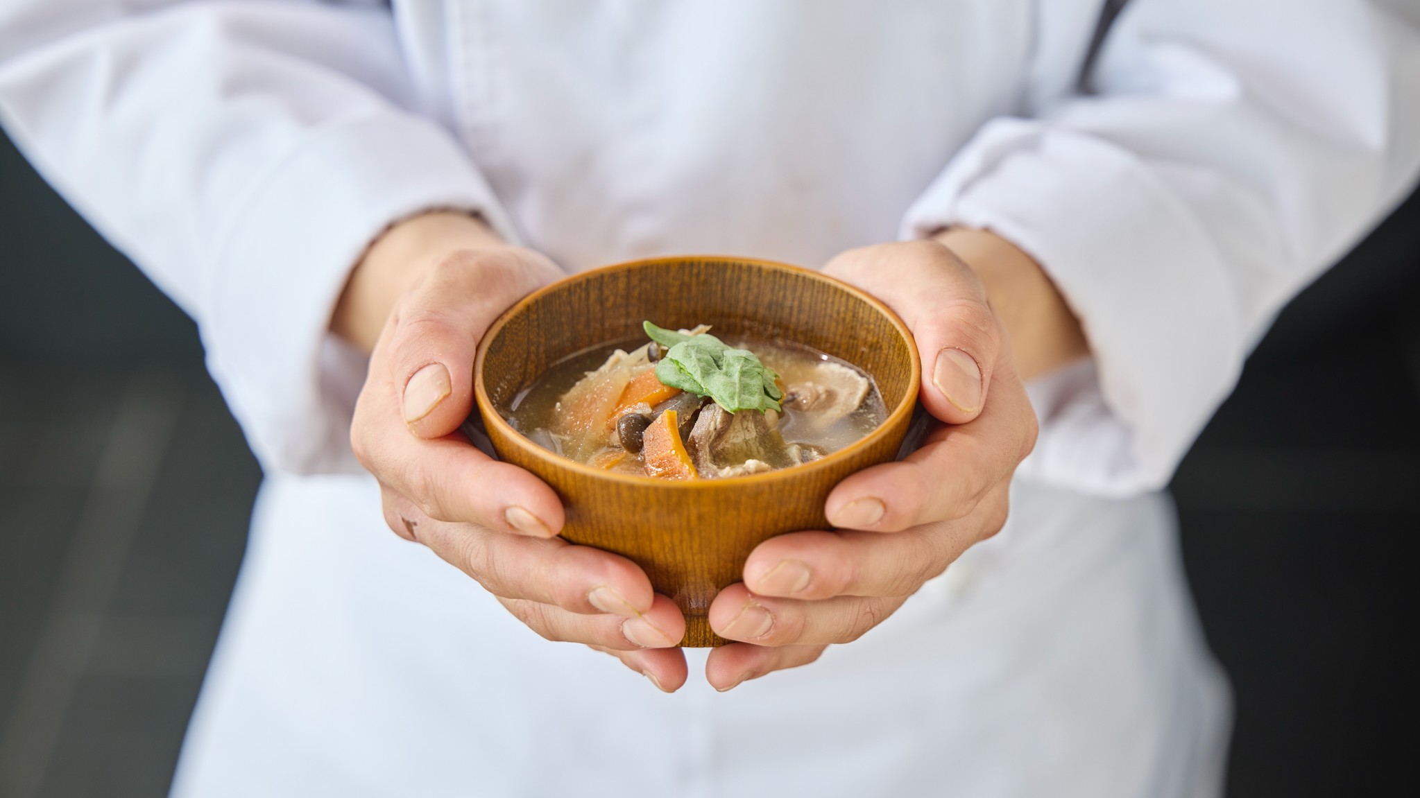 【朝食】ふるさと郷土汁　石川の味覚を季節替わりでご用意いたします。