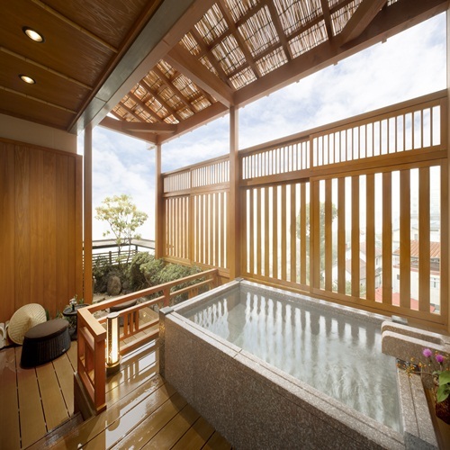 ■ Guest room with open-air bath Yuzuriha 2