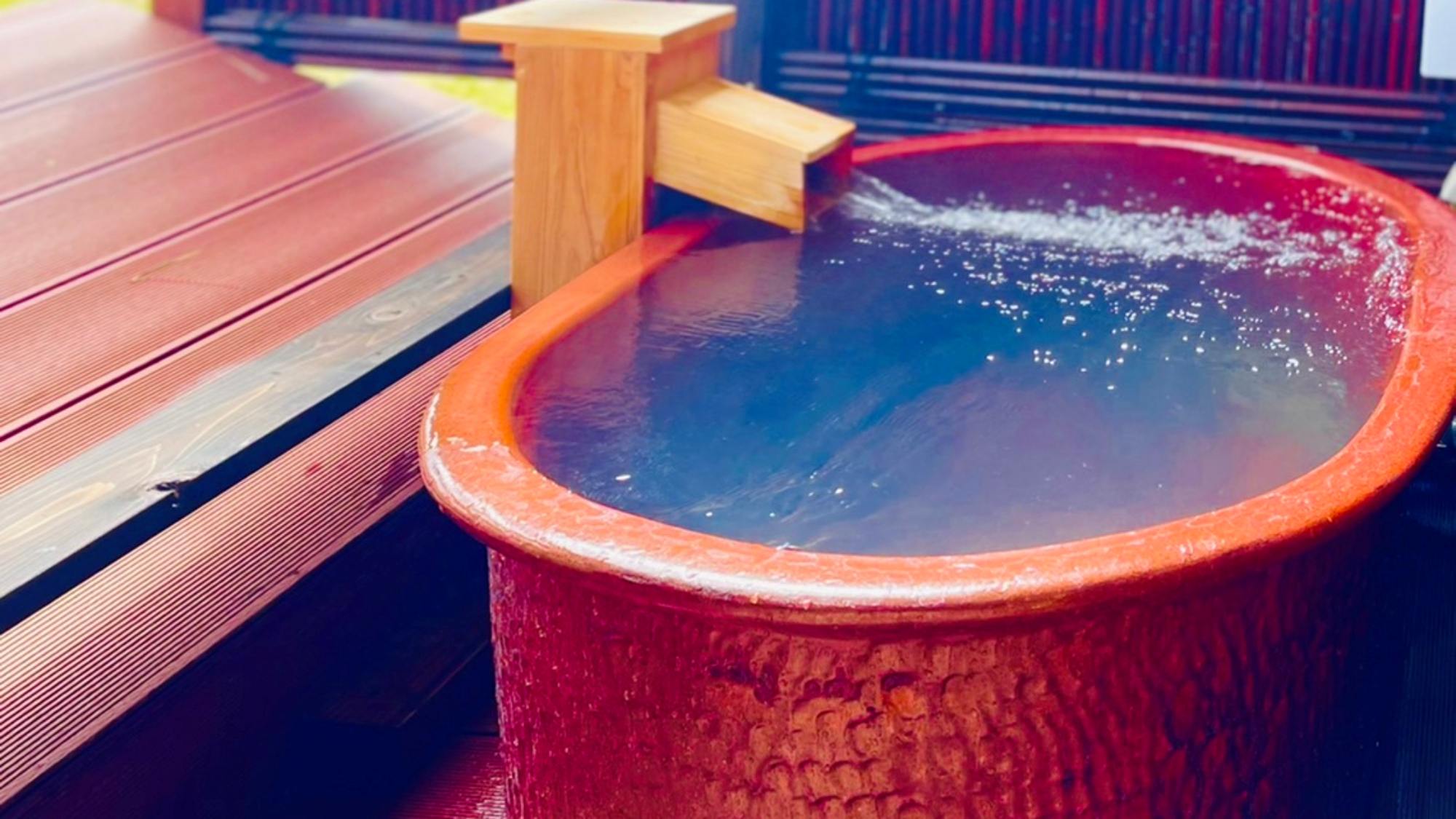 露天温泉付和室　お風呂