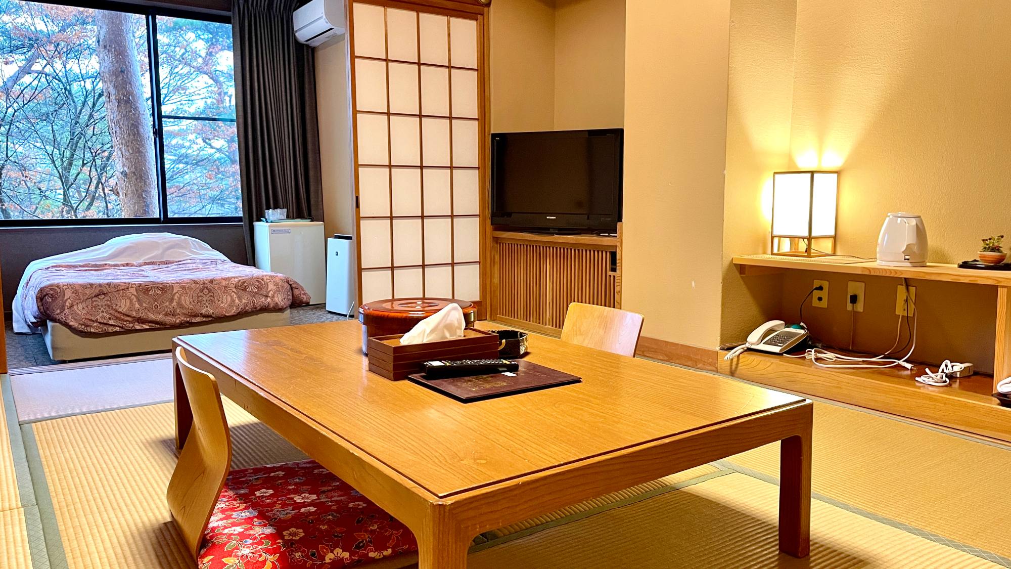 露天温泉付和室