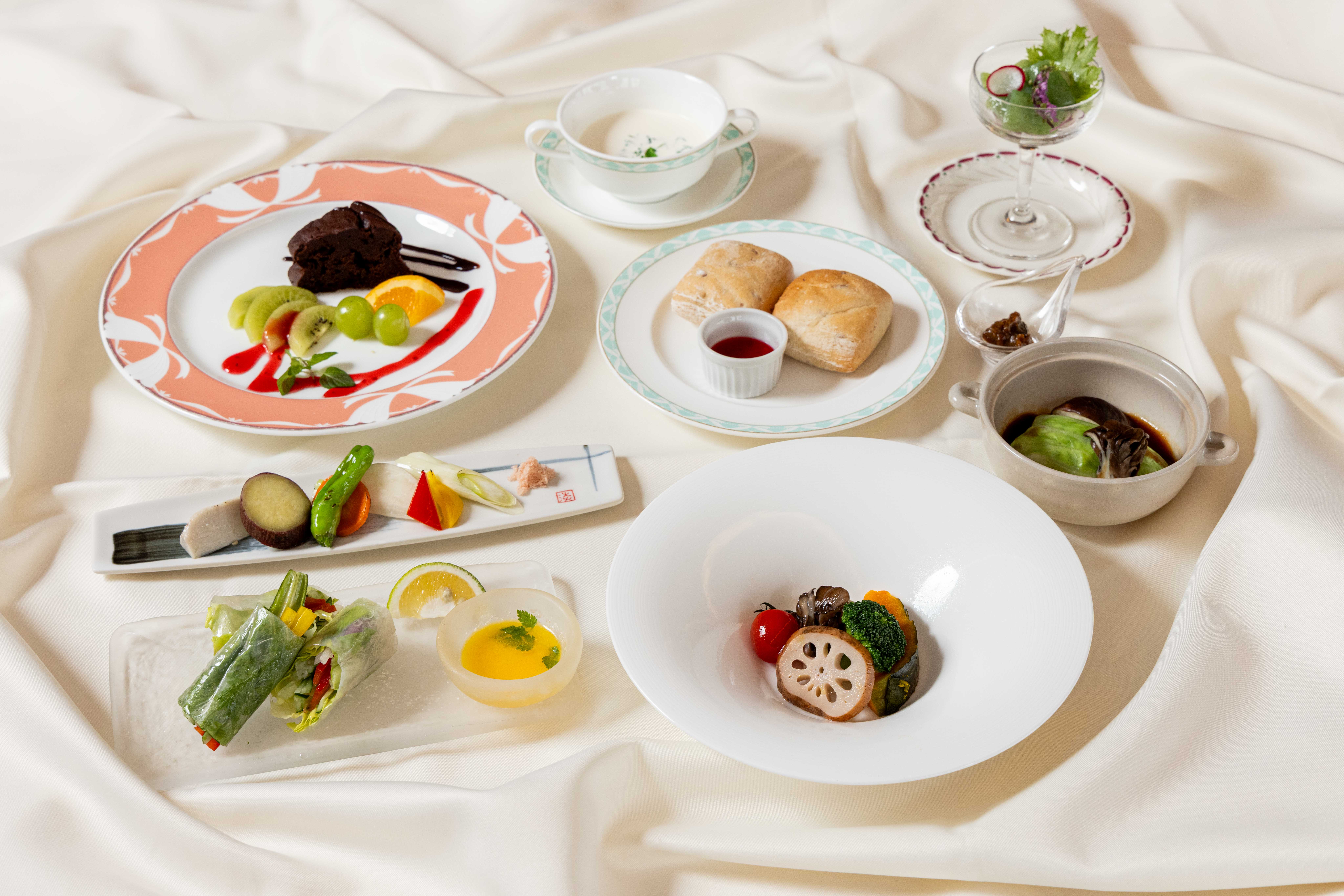 ヴィーガンコース（例）