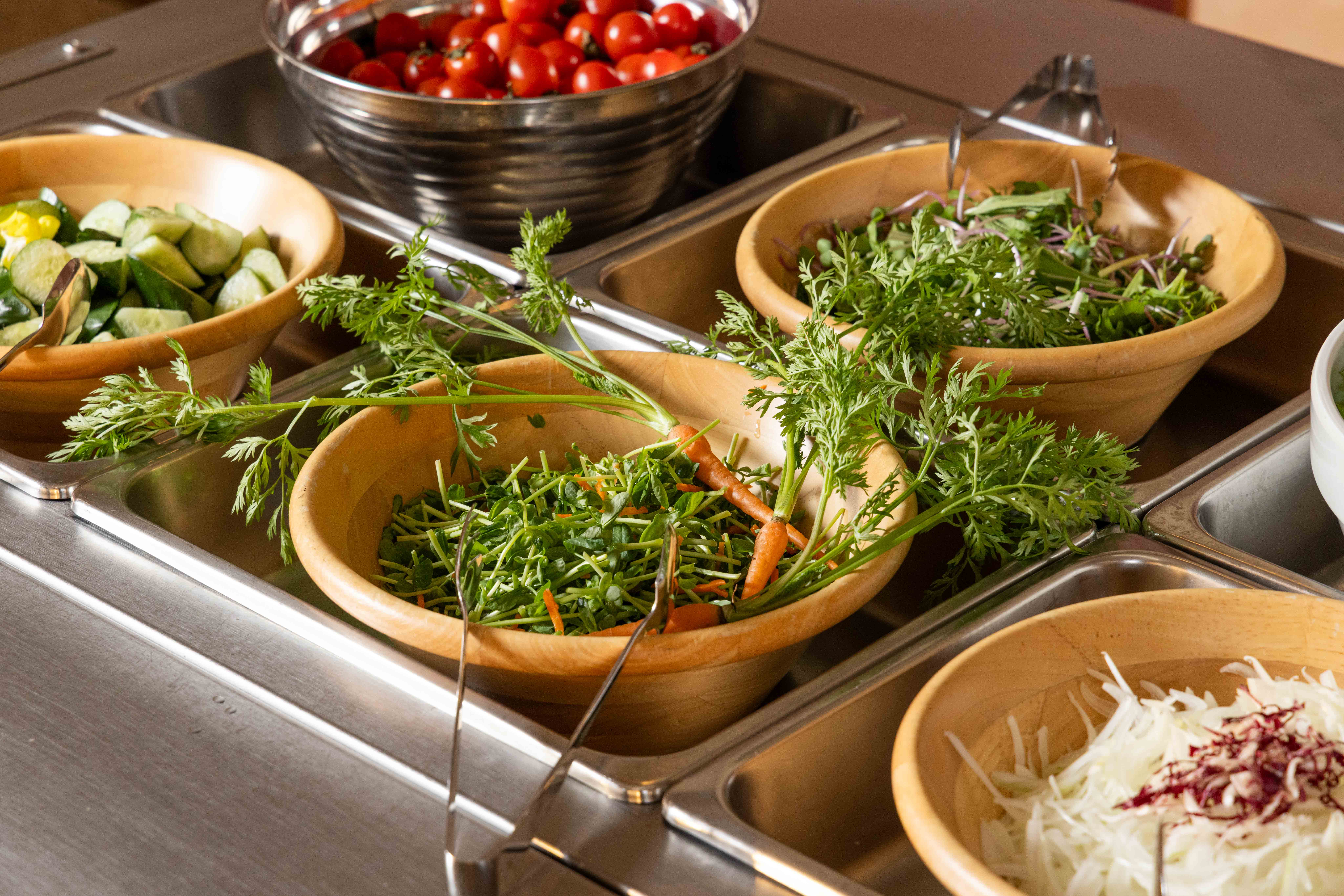 夕食バイキング