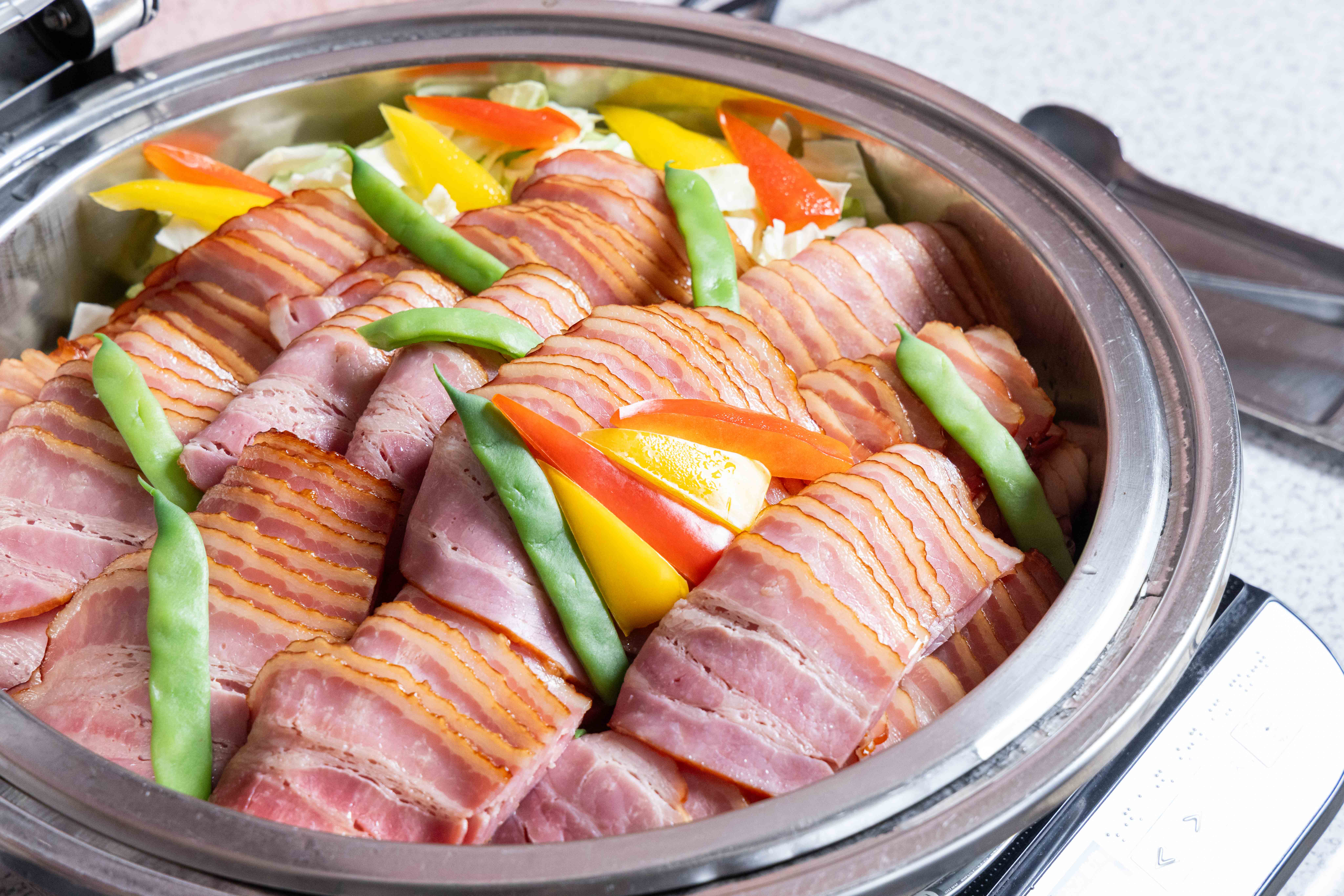 朝食バイキング