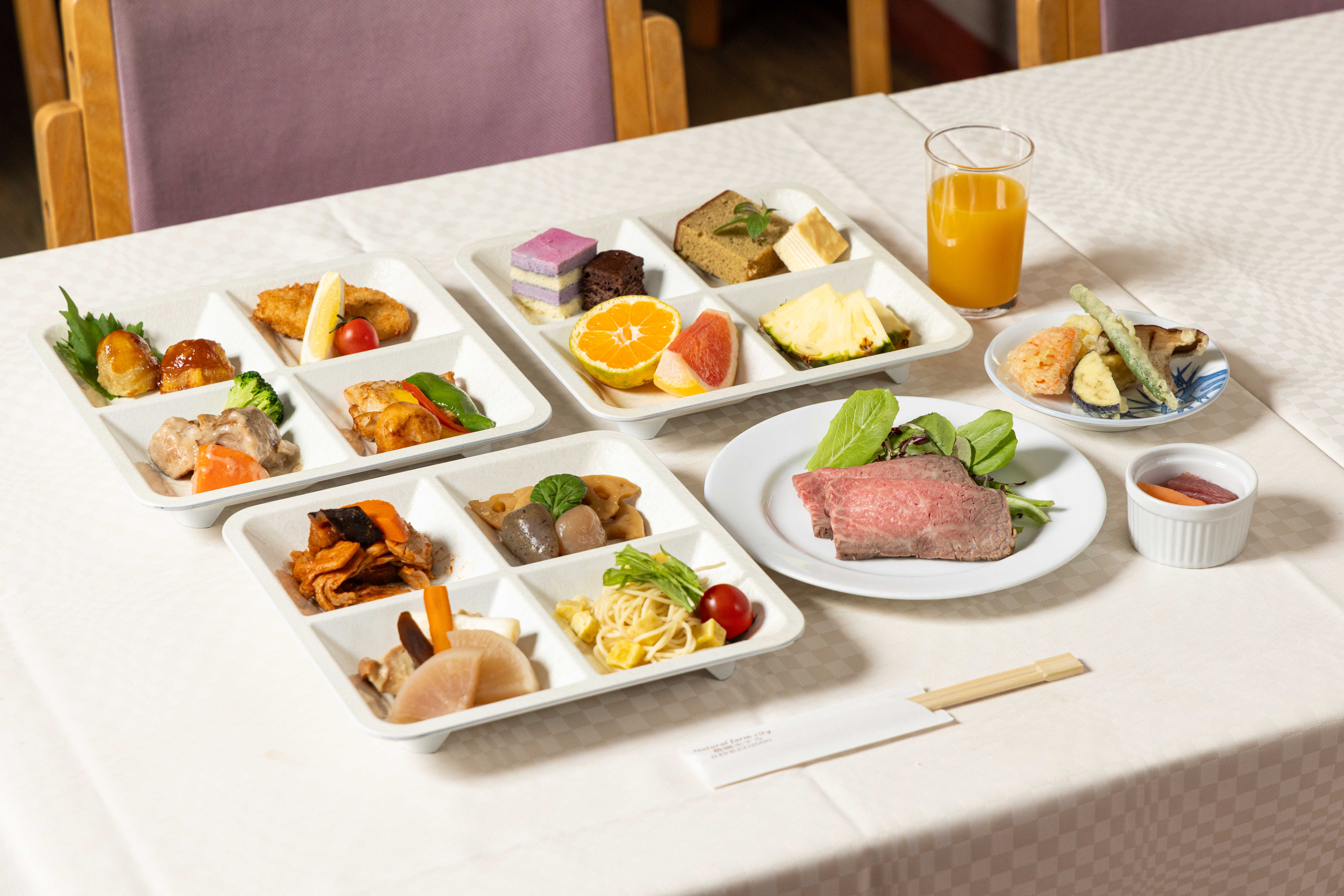 夕食バイキング