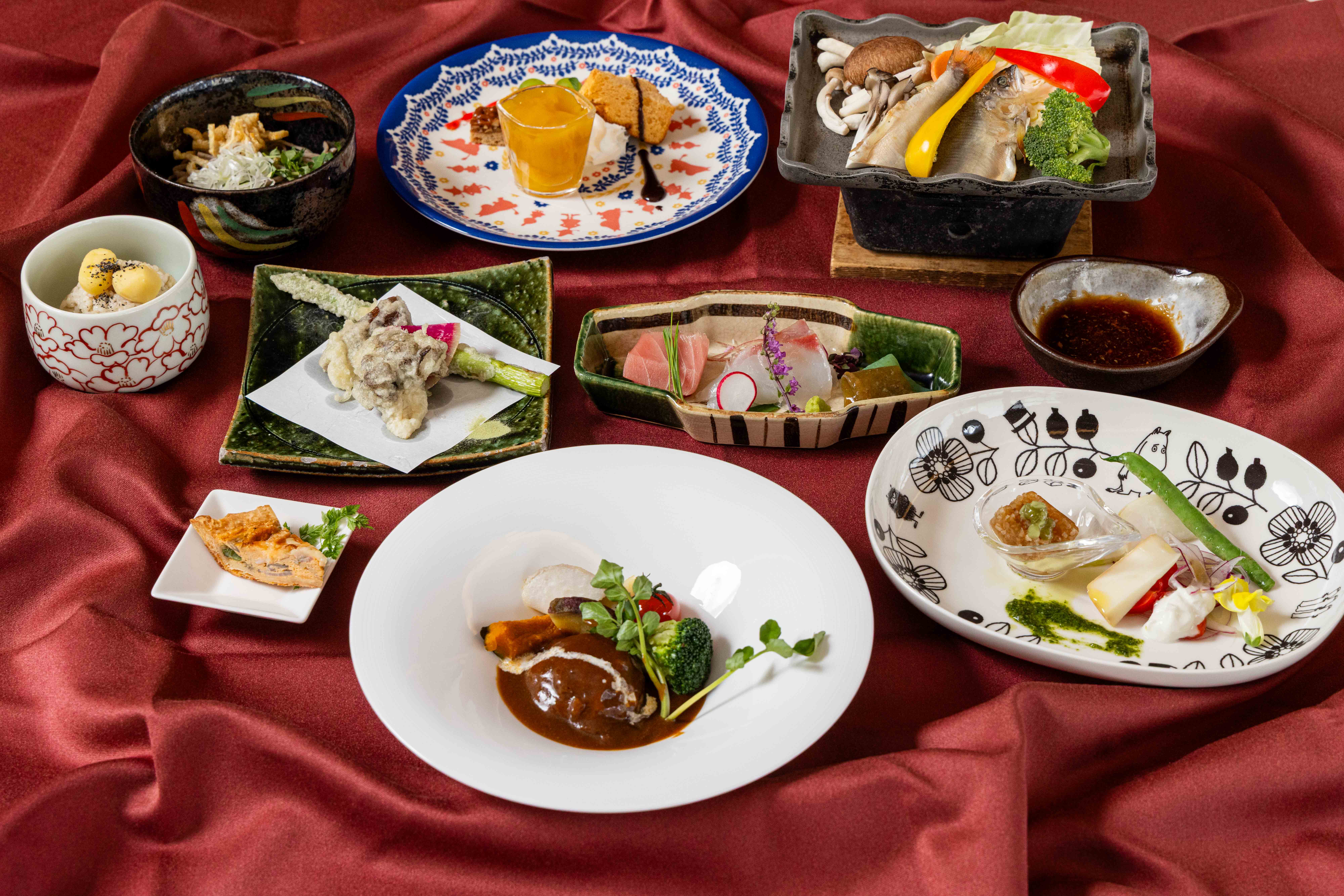 和洋会席（例）