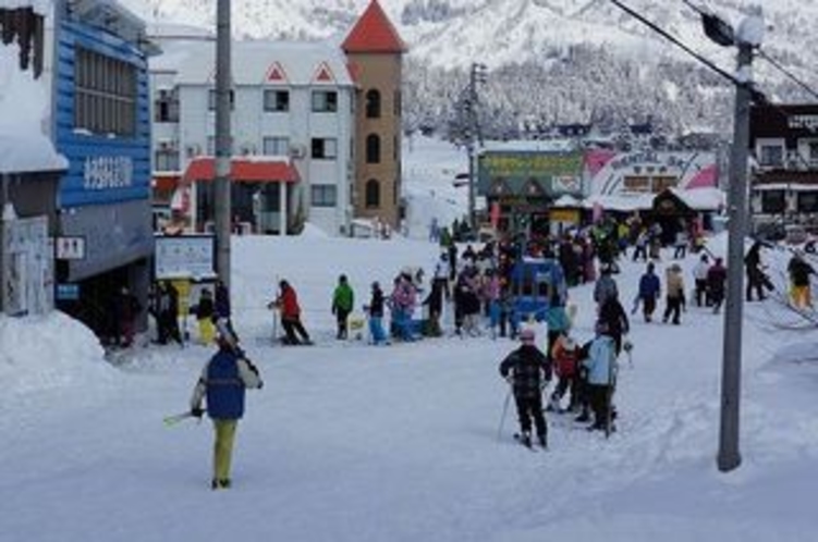 宿から見える景色