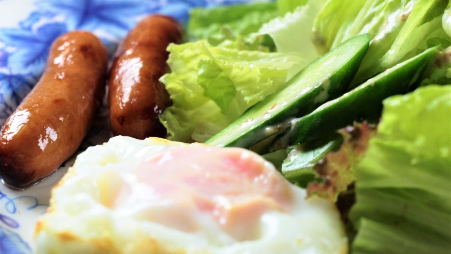 朝食（一般）高原で食べる健康朝食☆食ご希望の方はご予約時にお申し出ください