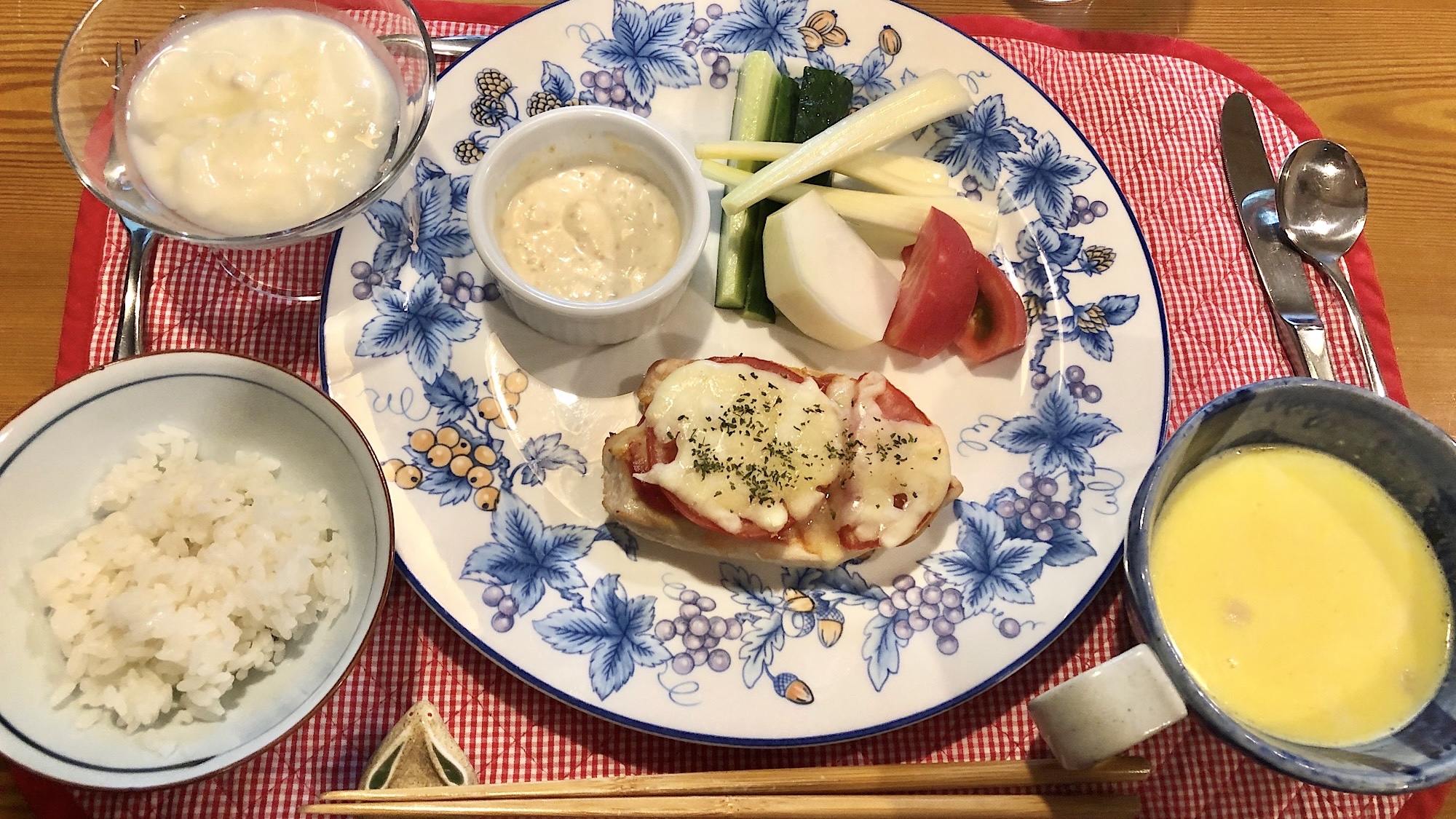 夕食一例（ダイエット）