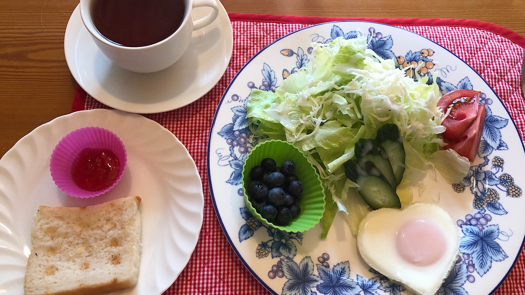 朝食一例（ダイエット）