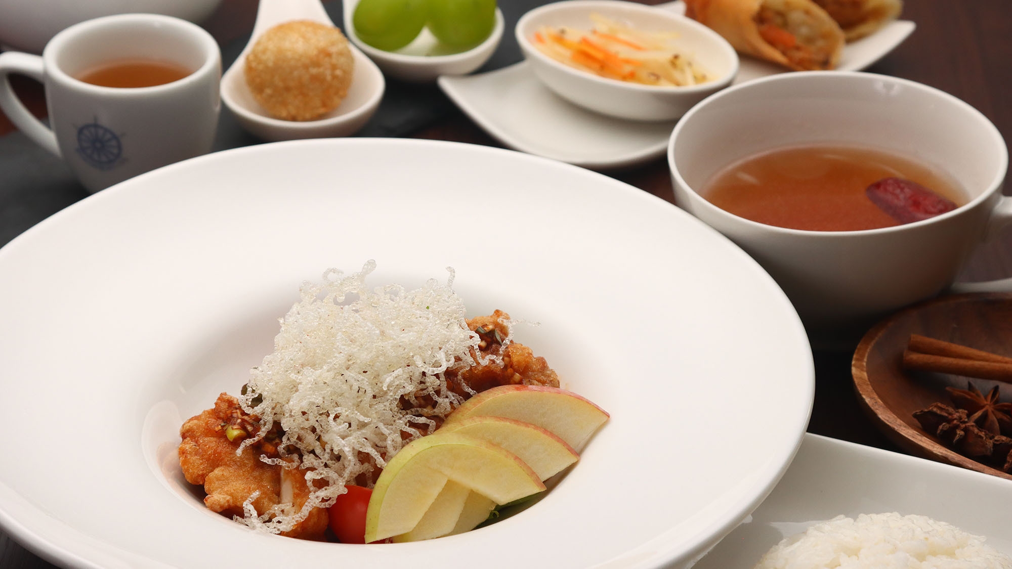 【ライト】◆全5品◆お腹にもお財布にも優しい♪中華を気軽に楽しめる！日替わりライトミールプラン