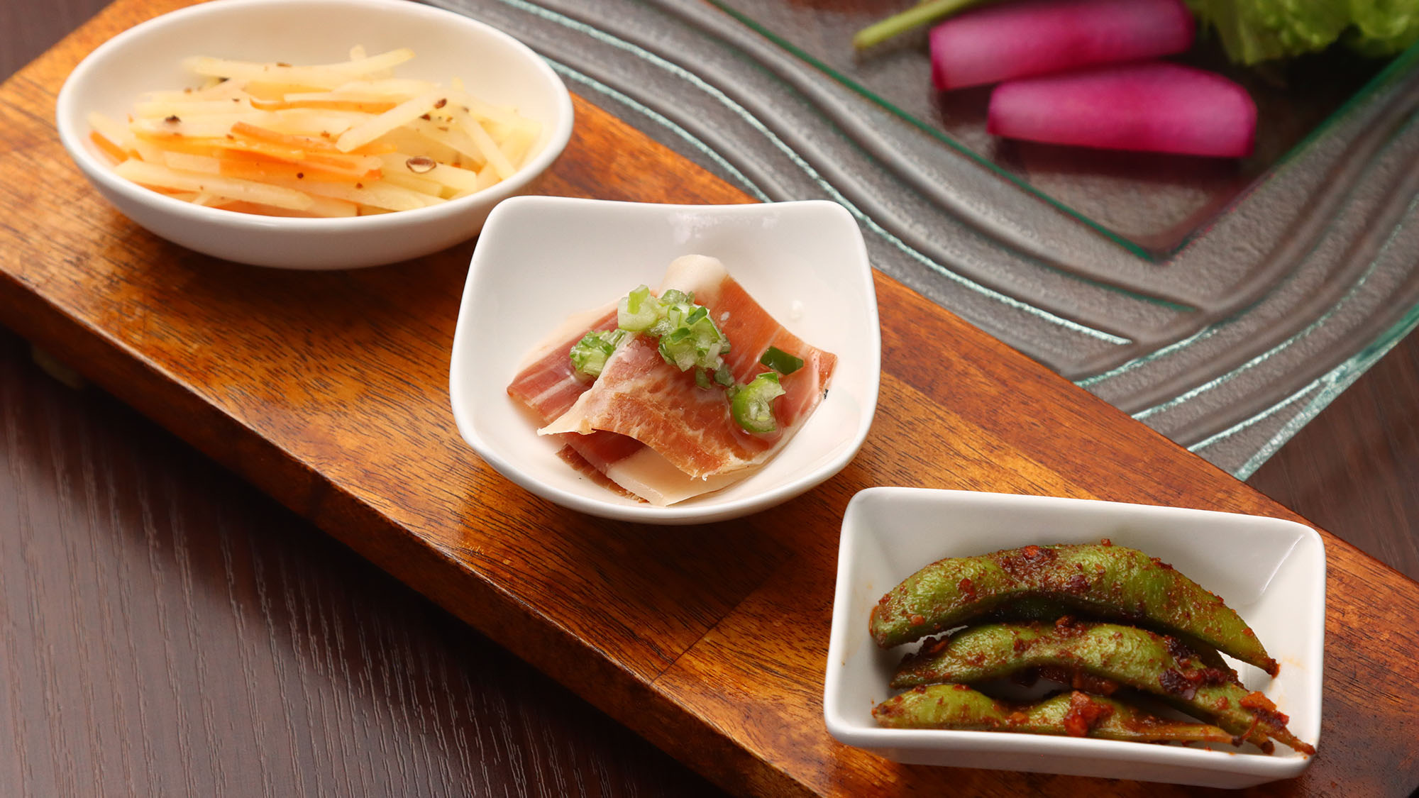 【食事】 前菜3種盛り