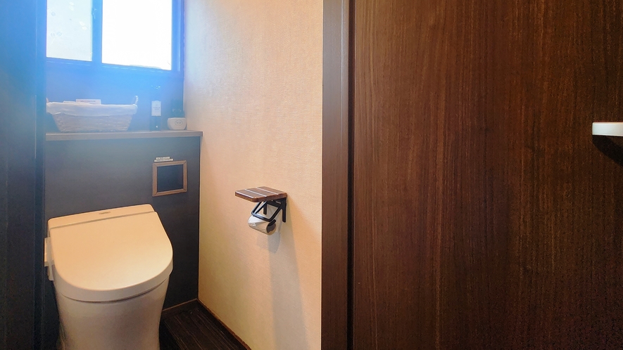 【施設】トイレ 。お客様に気持ちよく使って頂けるようにリノベーションしました♪