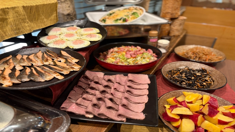 【春SALE】【約30品目☆和洋朝食ビュッフェ付】海鮮＆農園直送新鮮野菜　取り放題！