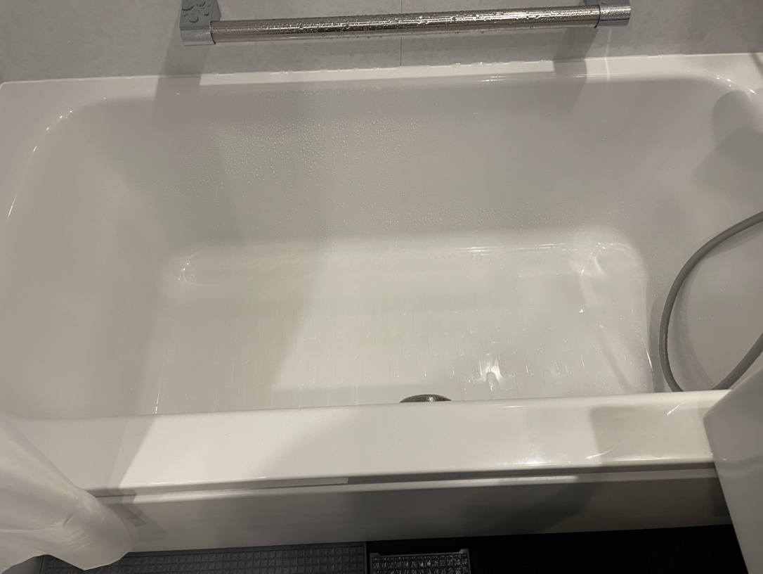 リニューアルしたバスタブ