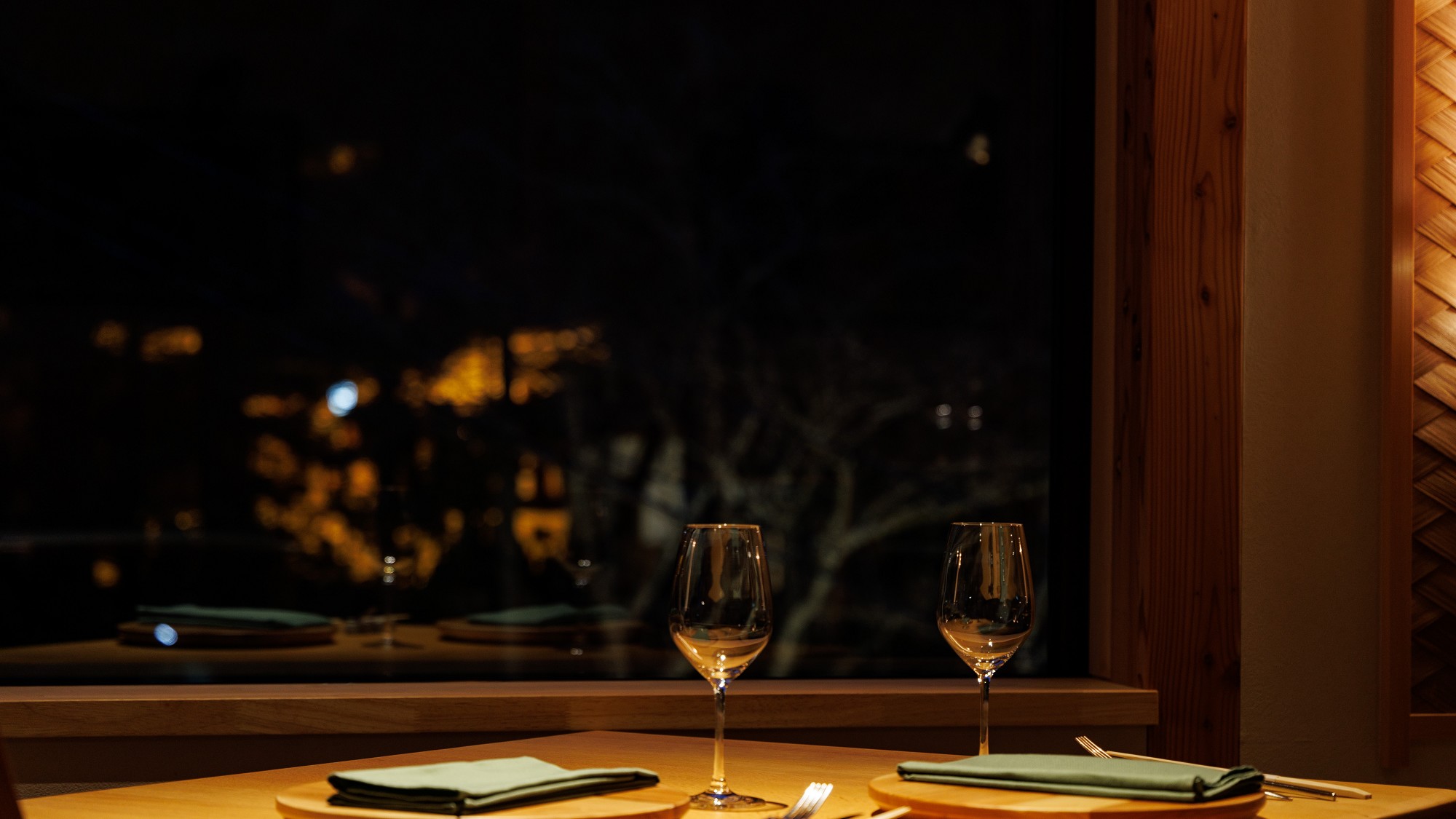 ≪Restaurant溪≫ コース料理に合わせた信州ワインのみをご提供しております。