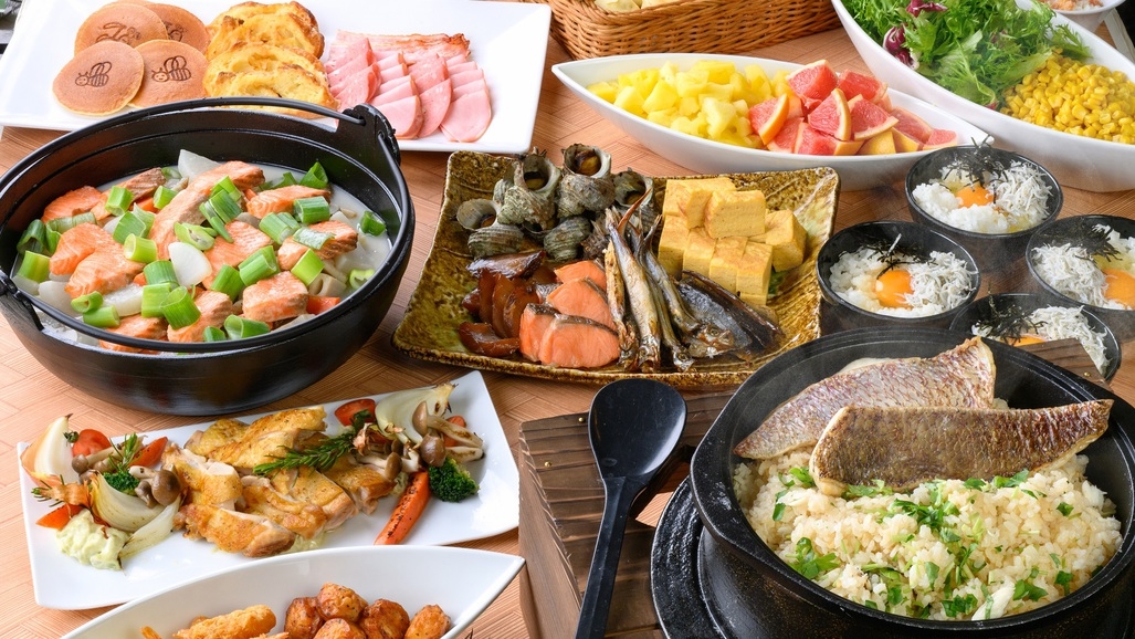 １泊朝食 (ビュッフェ)付きプラン ／ 販売期間 〜2/28