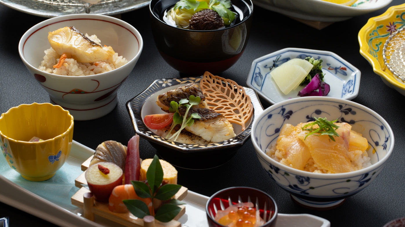 【鯛めし三種食べ比べ美食会席】愛媛・伊予の豊かな食文化を一皿に込めた特別会席で食を通して楽しむ愛媛旅
