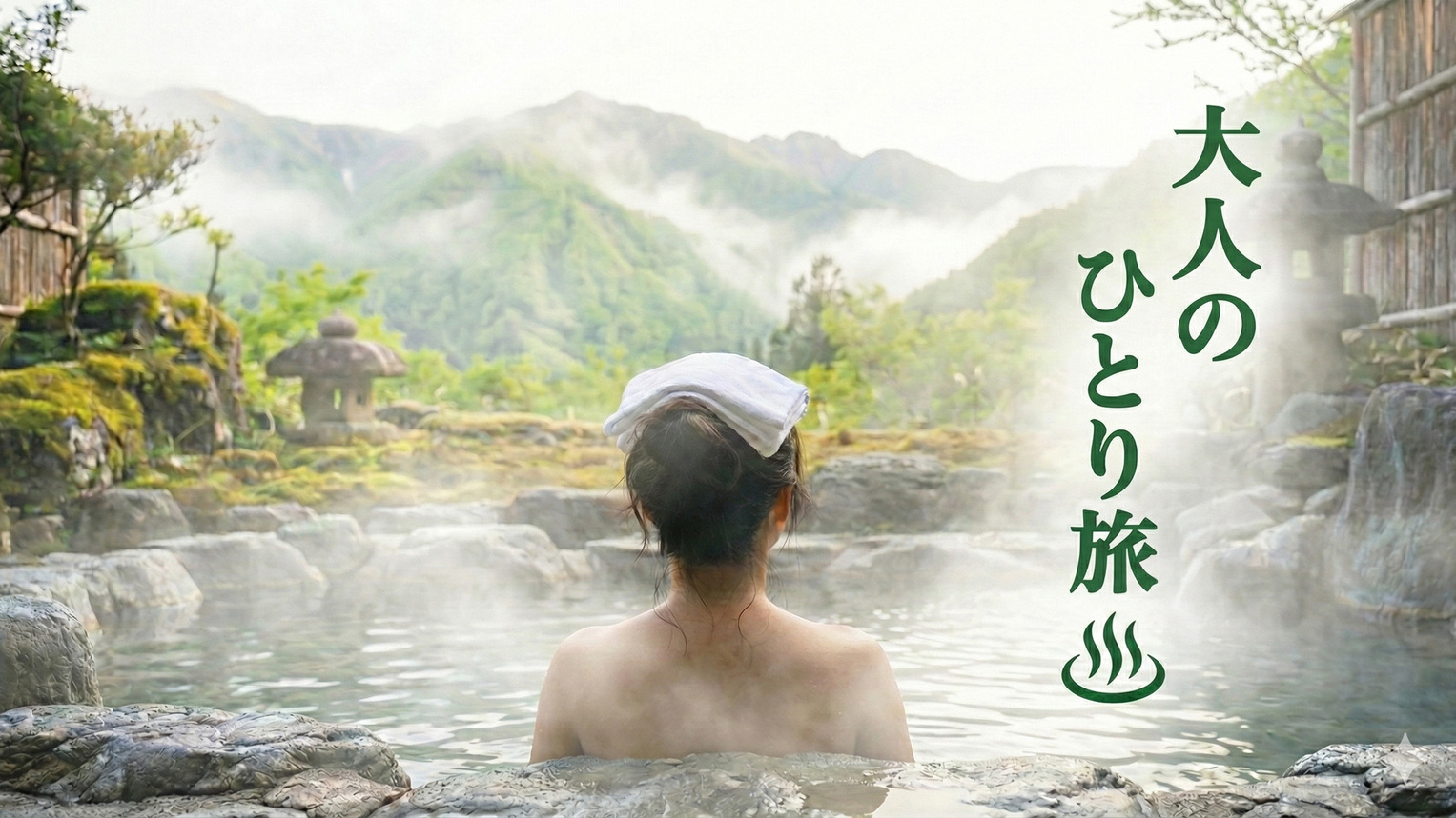 【大人のソロ旅】一番風呂と銘酒、美食に浸る春の休日。心身を整えるジブン時間〜5大特典付〜