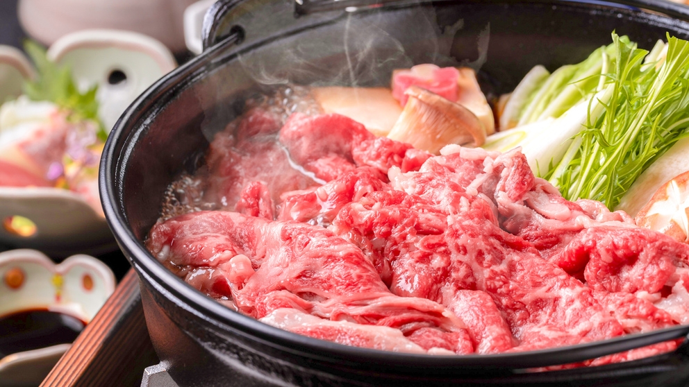 【お食事処・すき焼き会席】とろける旨み！愛媛ブランド「伊予牛」に口福　〜愛媛の美食紀行〜