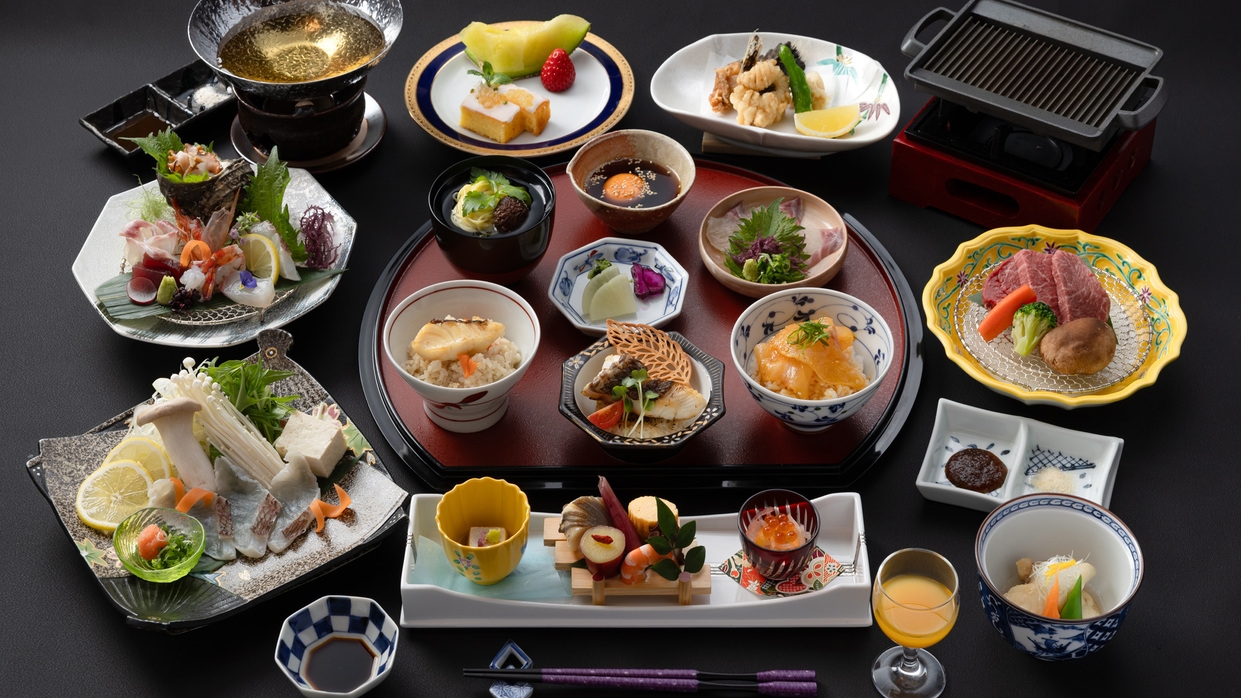 【鯛めし三種食べ比べ美食会席】愛媛・伊予の豊かな食文化を一皿に込めた特別会席で食を通して楽しむ愛媛旅