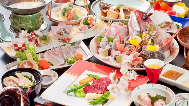【お食事処会席プラン・特選】壱湯の守の料理人の技が織りなす逸品料理に舌鼓　〜匠会席〜